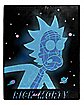 Hologram Rick Double Sided Fleece Blanket - Rick and Morty