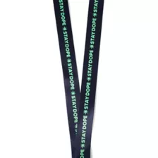 Stay Dope Leaf Lanyard with Pouch at Spencer's