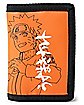 Naruto Icon Trifold Wallet Lanyard
