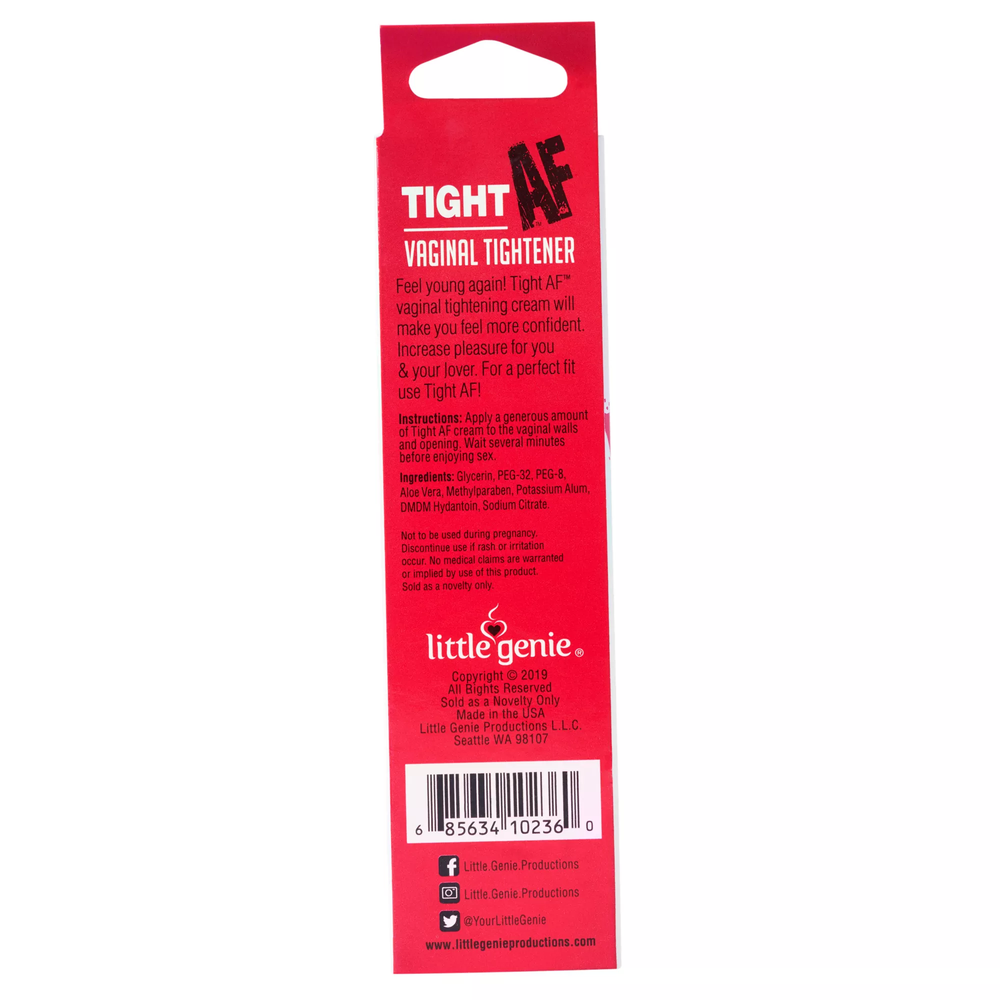 Tight AF Vaginal Tightening Cream - 1.5 oz. at Spencer's