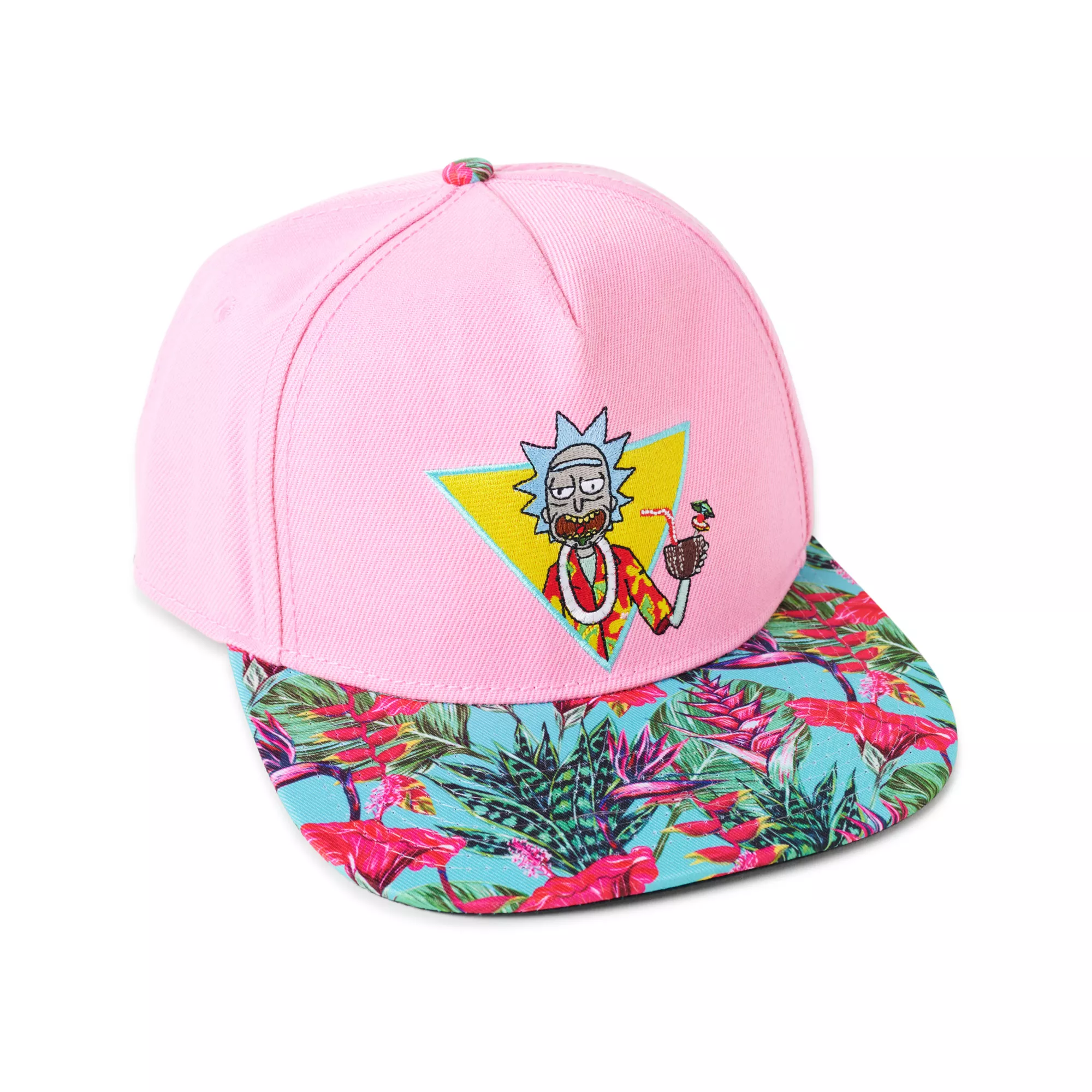 Rick Sanchez Tropical Snapback Hat - Rick and Morty at Spencer's