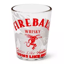 Fireball Whisky Shot Glass - 1.5 oz. at Spencer's