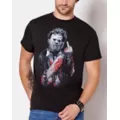 Black Leatherface T Shirt - The Texas Chainsaw Massacre at Spencer's