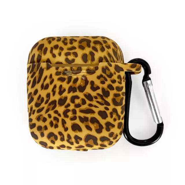 Leopard Print Earbud Case at Spencer's