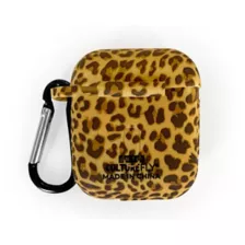 Leopard Print Earbud Case at Spencer's