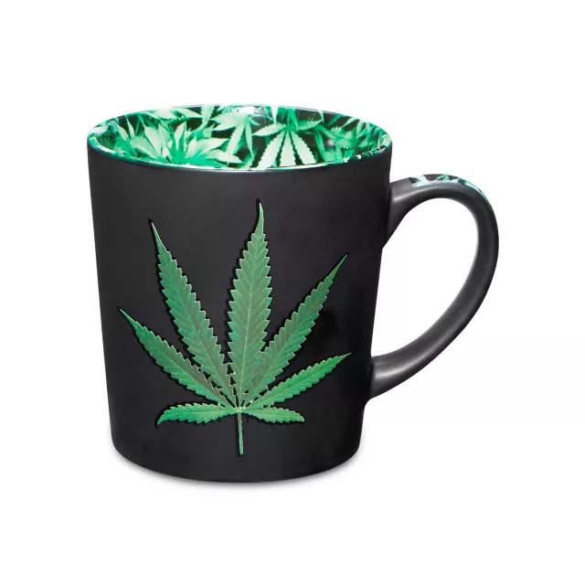 Leaf Print Coffee Mug - 17 oz. at Spencer's