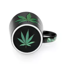 Leaf Print Coffee Mug - 17 oz. at Spencer's