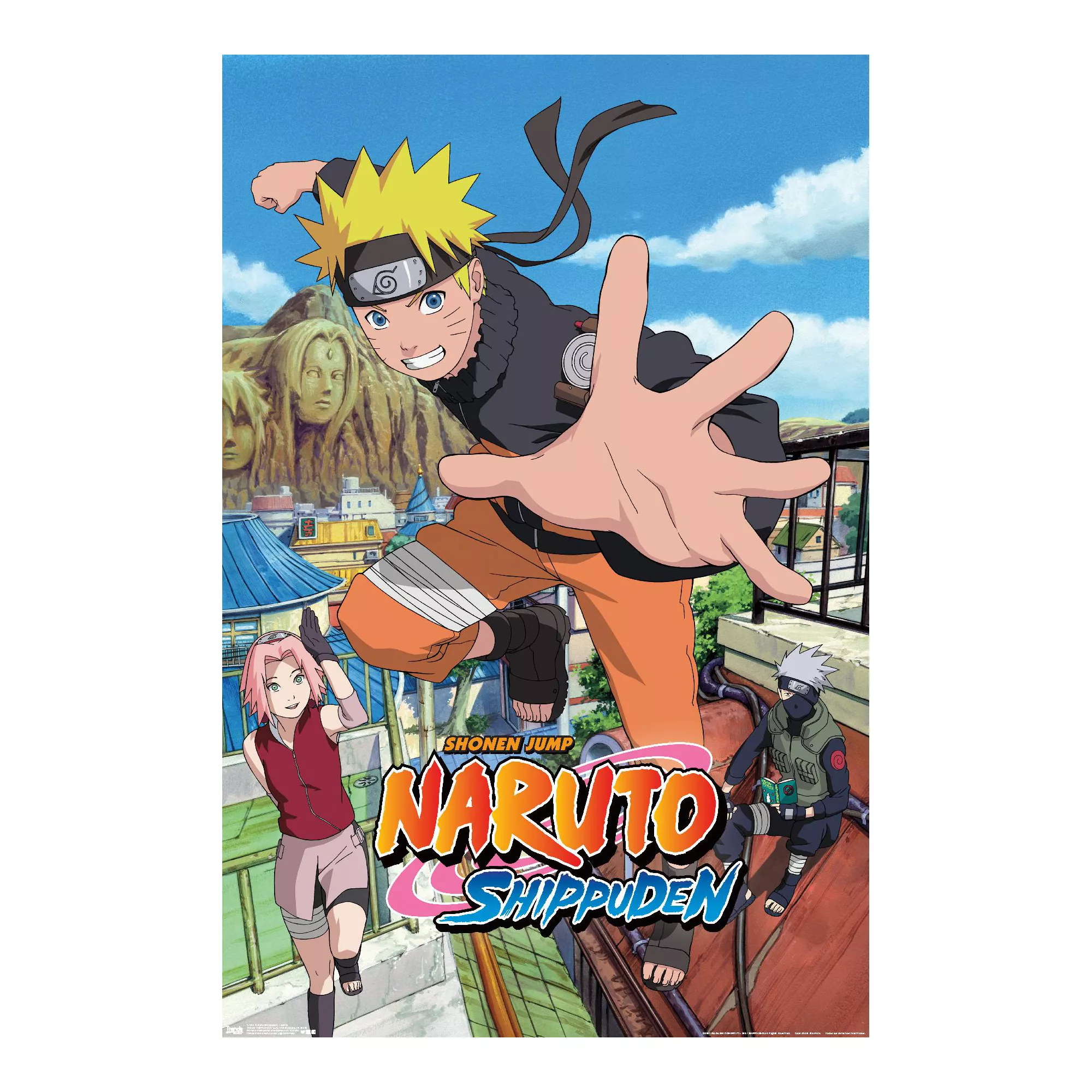 Naruto Shippuden Poster at Spencer's