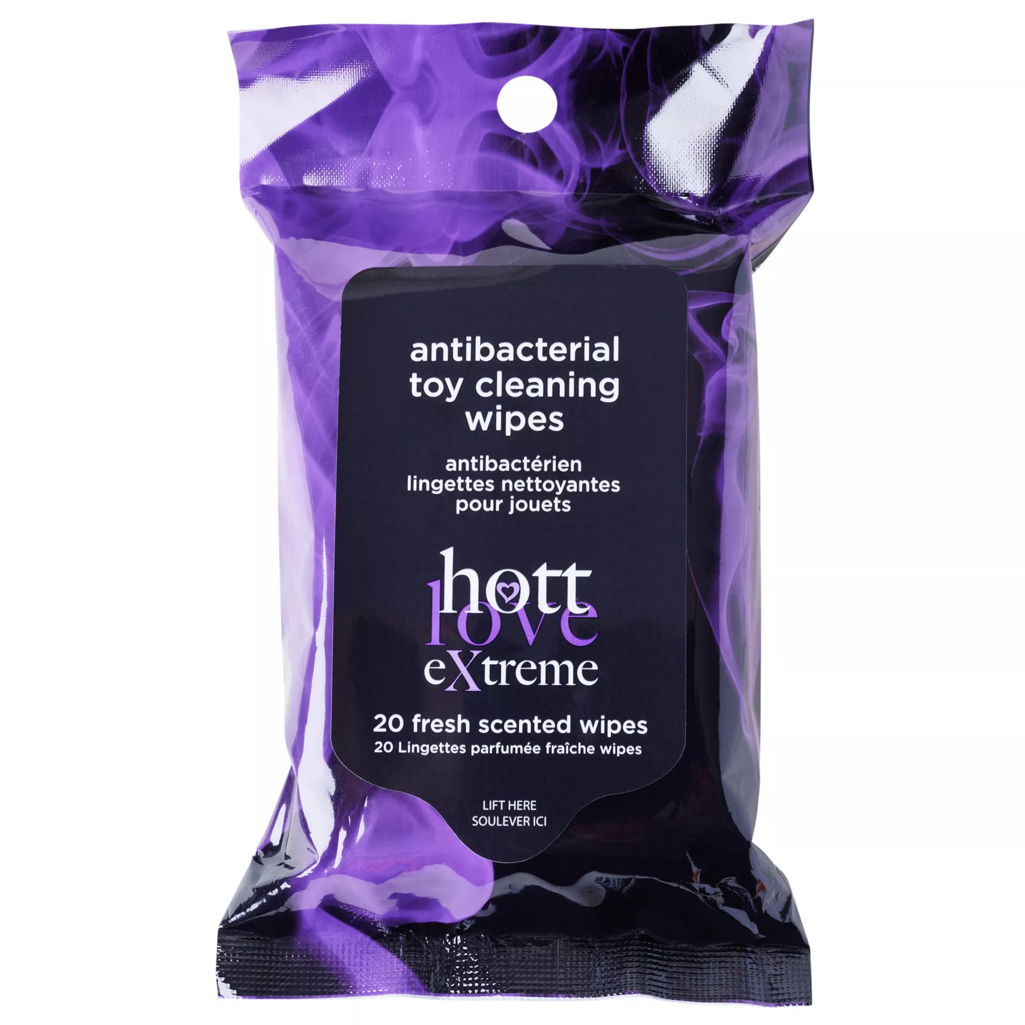 Antibacterial Toy Cleaning Wipes - Hott Love Extreme at Spencer's