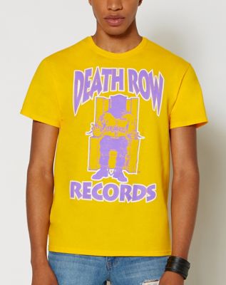 Death Row LA Bones Black T-Shirt