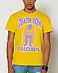Gold Death Row Records T Shirt