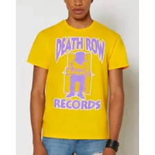 Gold Death Row Records T Shirt at Spencer's