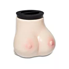 Boobs Molded Stash Jar - 3 oz. at Spencer's