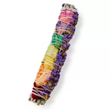 9 Inch Floral Sage Wand at Spencer's