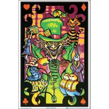 Mad Hatter Black Light Poster at Spencer's