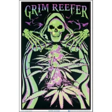 Grim Reefer Black Light Poster at Spencer's