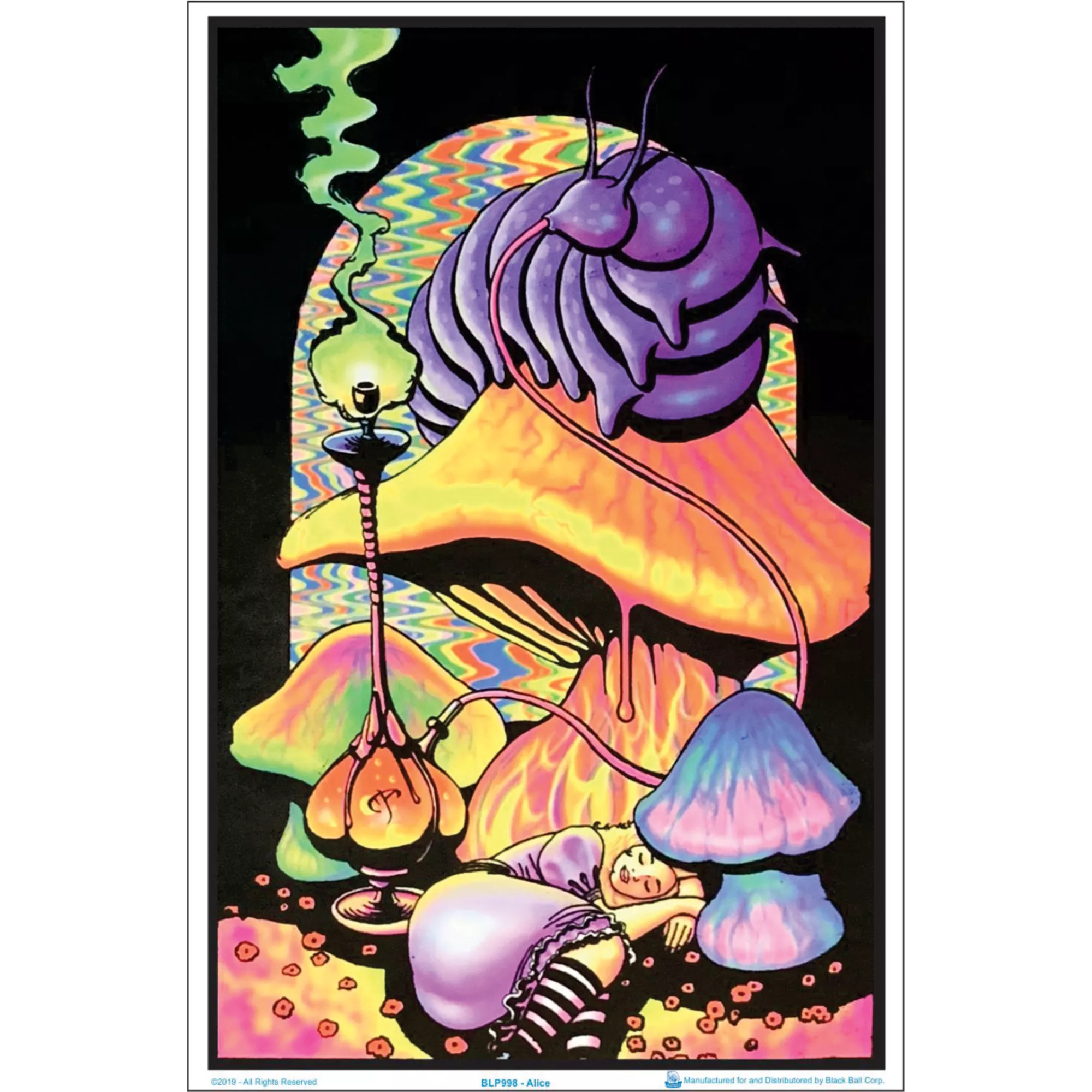 Alice in Wonderland Black Light Poster at Spencer's