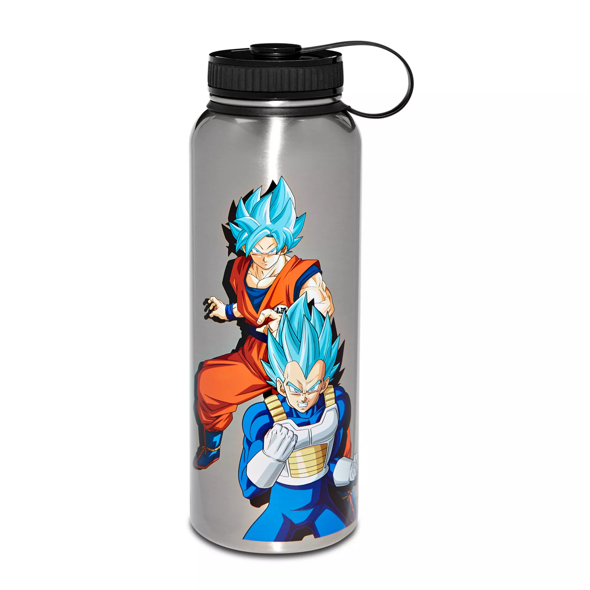 Dragon Ball Z Silver Water Bottle 40 oz. at Spencer's