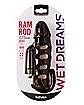 Ram Rod Vibrating Penis Extender Sleeve - 4 Inch