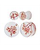 Clear Acrylic Floral Plugs