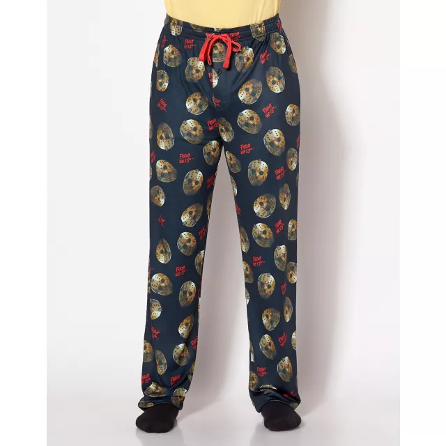 Jason Voorhees Mask Lounge Pants - Friday the 13th at Spencer's