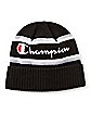 Black Cuff Beanie Hat – Champion