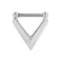 Silvertone Triangle Septum Ring at Spencer's