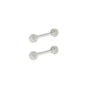 CZ Nipple Barbells - 14 Gauge at Spencer's