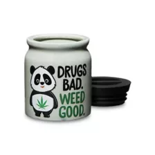 Drugs Bad Weed Good Stash Jar - 3 oz. at Spencer's