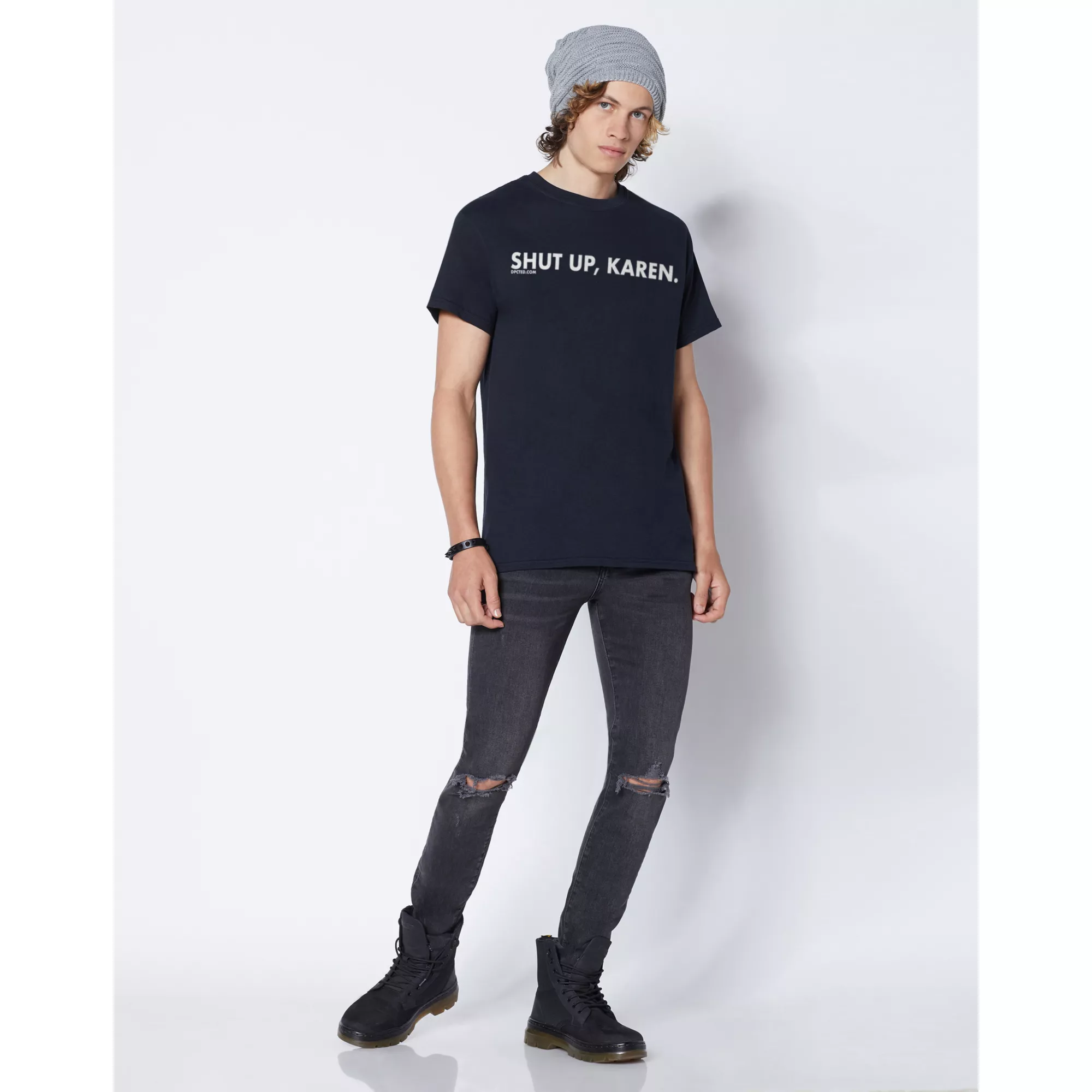 Shut Up Karen T Shirt - DPCTED at Spencer's