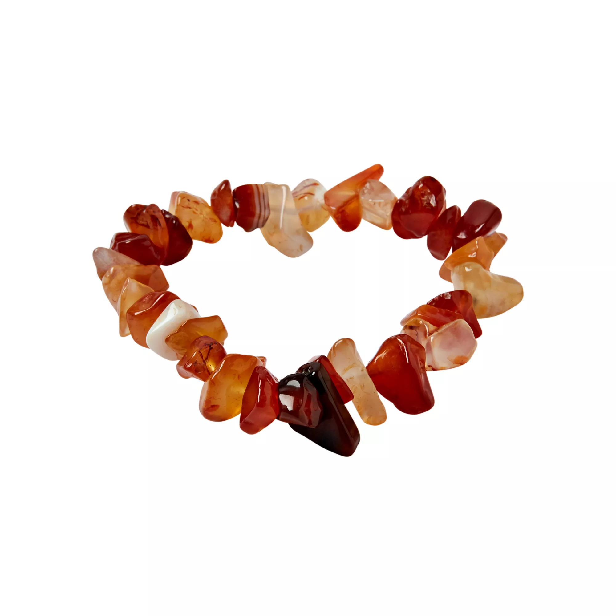 Carnelian Chip Bracelet at Spencer's