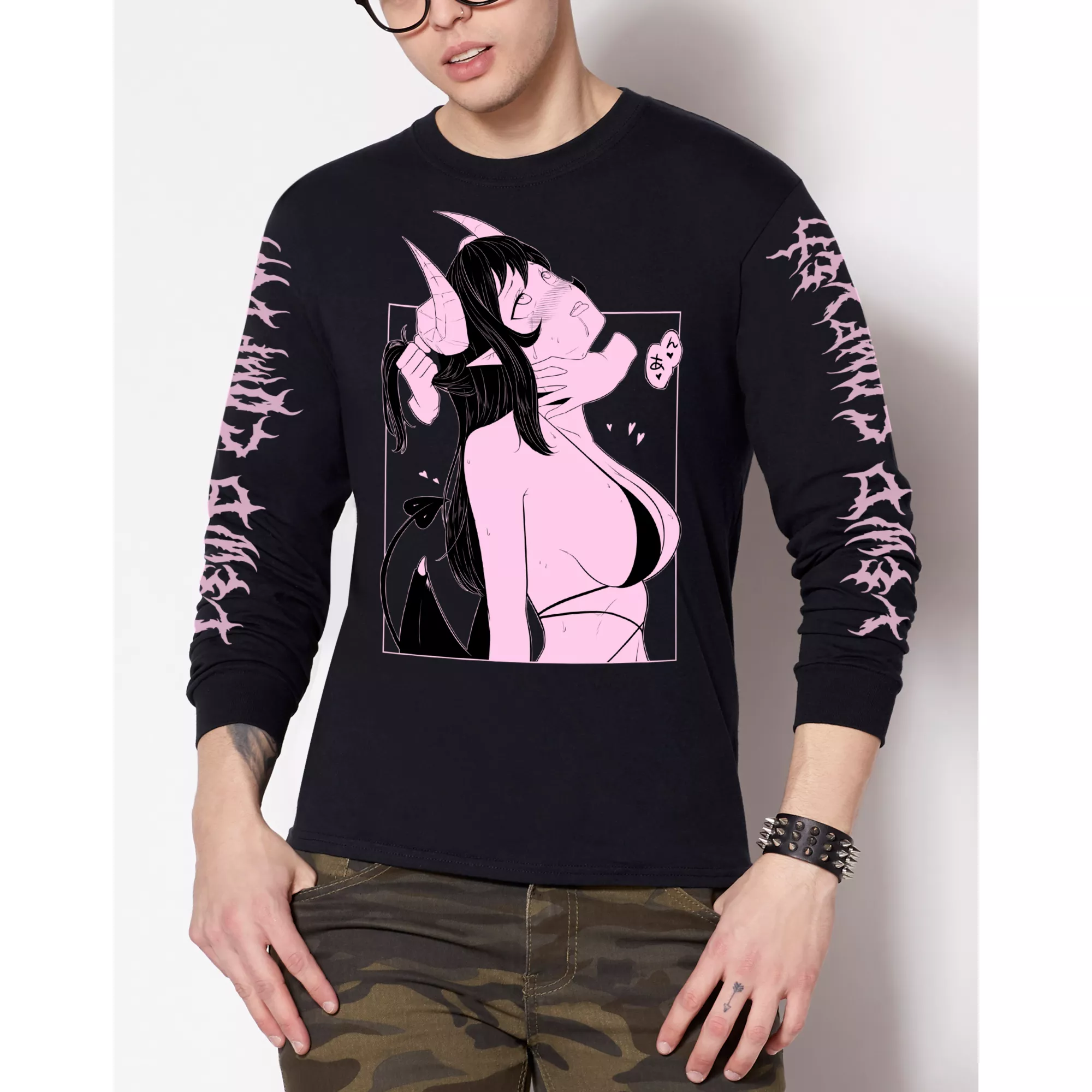 Sububus Hentai Long Sleeve T Shirt - Lewd Complex at Spencer's