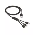Micro to USB Triple Charging Cord at Spencer's