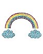 Rainbow Cloud Jewel Nipple Pasties