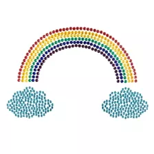 Rainbow Cloud Jewel Nipple Pasties at Spencer's