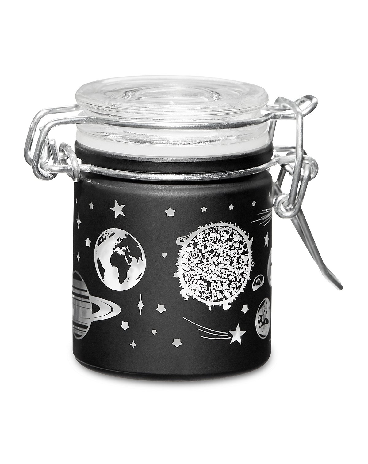 Matte Black Galaxy Stash Jar - 1.5 oz.