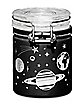 Matte Black Galaxy Stash Jar - 1.5 oz.