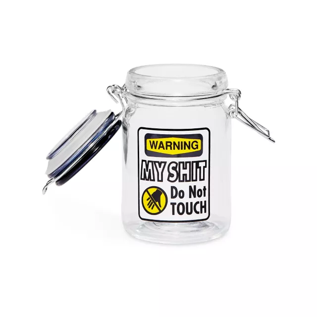 Do Not Touch My Shit Stash Jar - 8 oz. at Spencer's