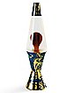 Blue and Gold Lava Lamp - 17 Inch