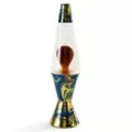 17 Inch Blue and Gold Lava Lamp at Spencer's