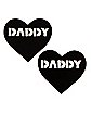 Daddy Heart Nipple Pasties