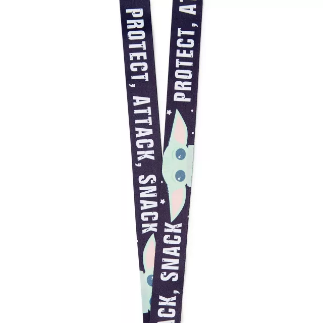 Protect Attack Snack The Child Grogu Lanyard - The Mandalorian at Spencer's