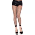Footless Diamond Net Stockings at Spencer's