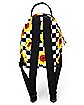 Checkered Sunflower Mini Backpack