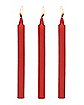 Red Fetish Drip Candles - 3 Pack