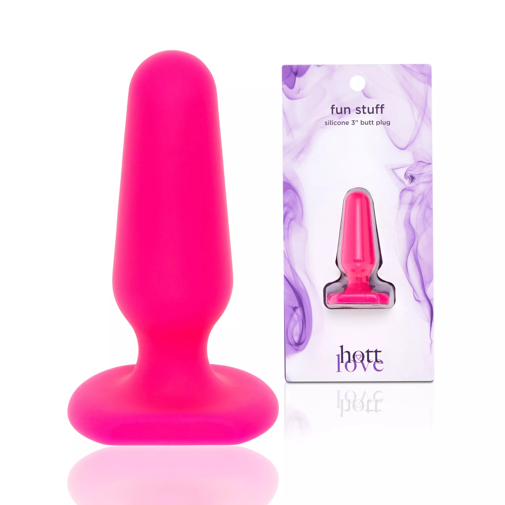 Fun Stuff Butt Plug 3 Inch - Hott Love at Spencer's