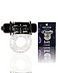 Power Package Metallic Vibrating Cock Ring - Hott Love Extreme