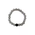 Long Distance Black and Gray Beaded Bracelets - 2 Pack at Spencer's