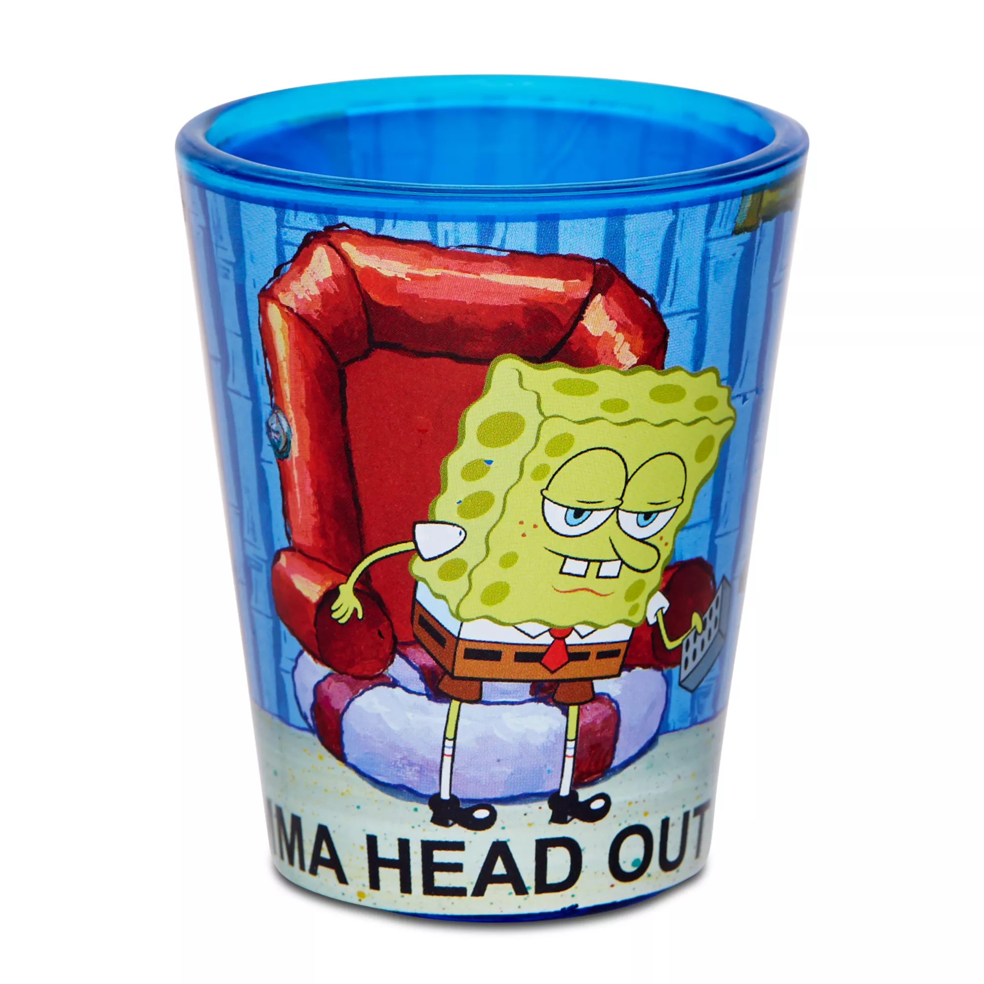 SpongeBob SquarePants Meme Shot Glass – 2 oz. – Nickelodeon at Spencer's