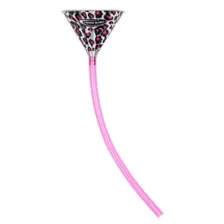 Pink Leopard Beer Bong at Spencer's